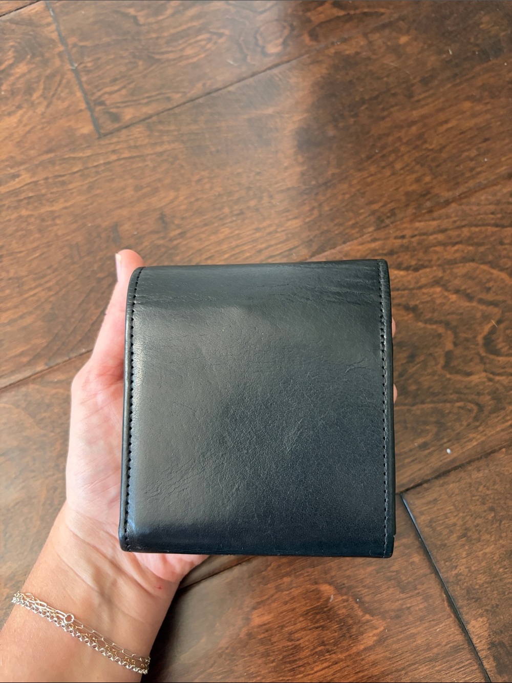 RARE Vintage Coach Water Buffalo Kisslock Black Wallet - Picture 6 of 6